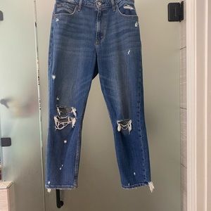 EUC Abercrombie Mom high rise